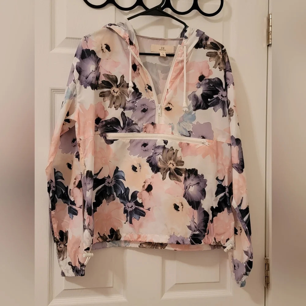 Thread & Supply Floral Windbreaker